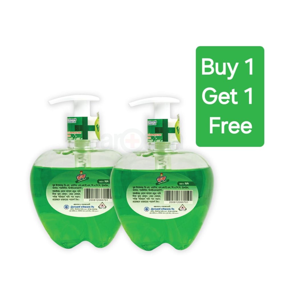 Rok Handwash Apple 350ml (Buy1 Get1)  