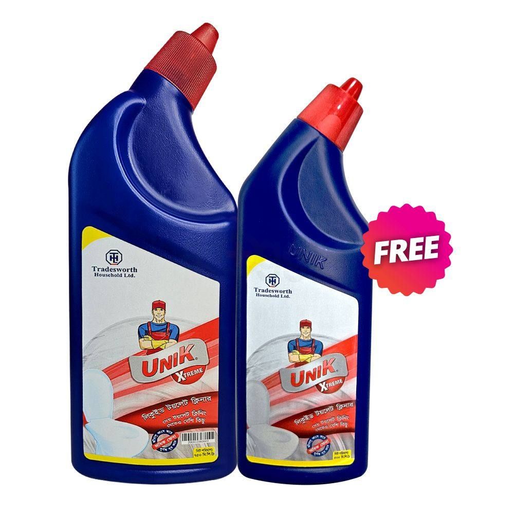 Unik Xtreme Toilet Cleaner 750ml (Free 500ml)  