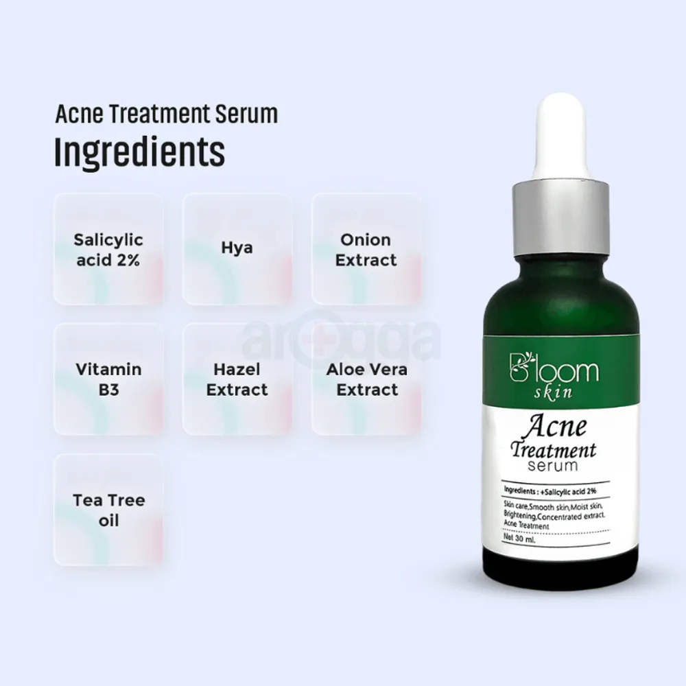 Bloom Skin Acne Treatment Serum 30ml (Salicylic Acid 2%)  