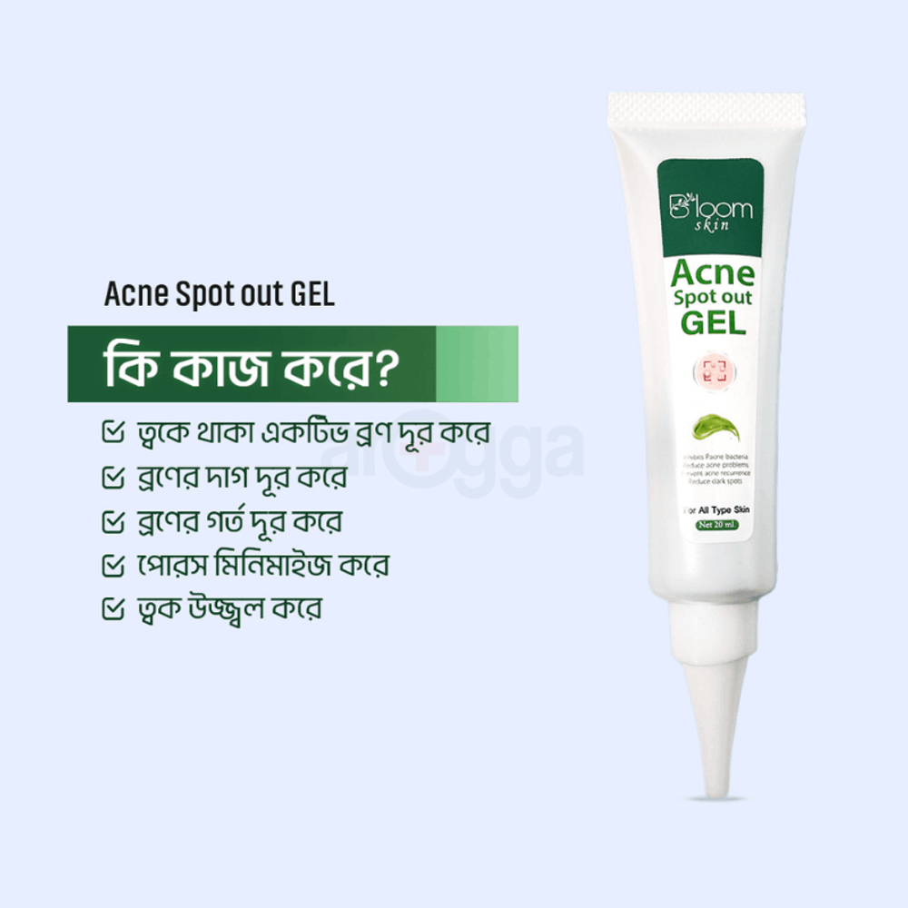 Bloom Skin Acne Spot Out Gel 20ml  
