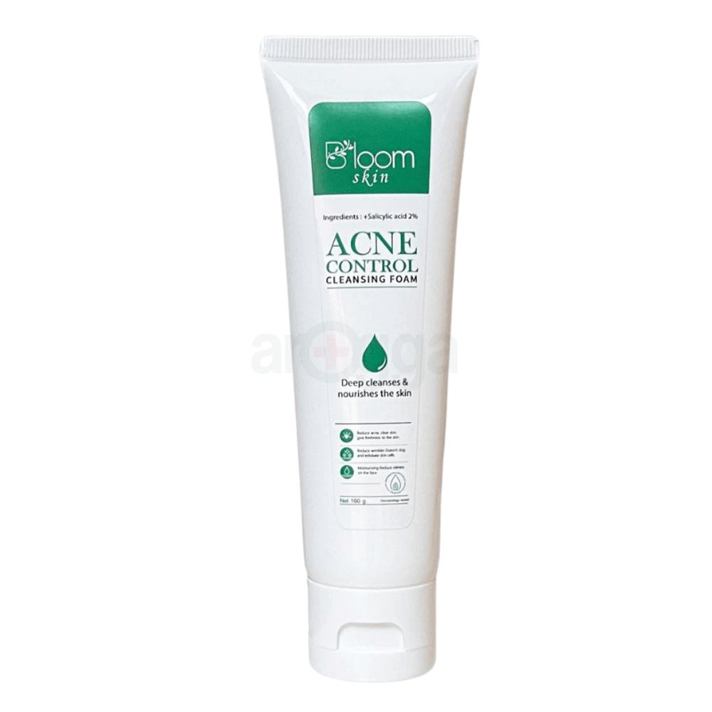 Bloom Skin Acne Control Cleansing Foam (Salicylic Acid 2%) 100gm  
