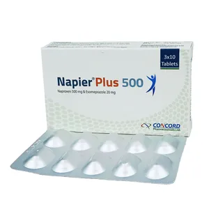 Napier Plus 500 20mg+500mg tablet