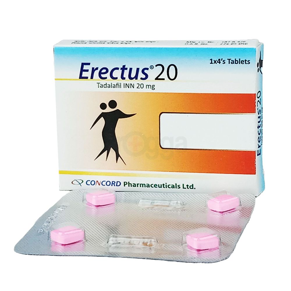 Erectus 20mg tablet