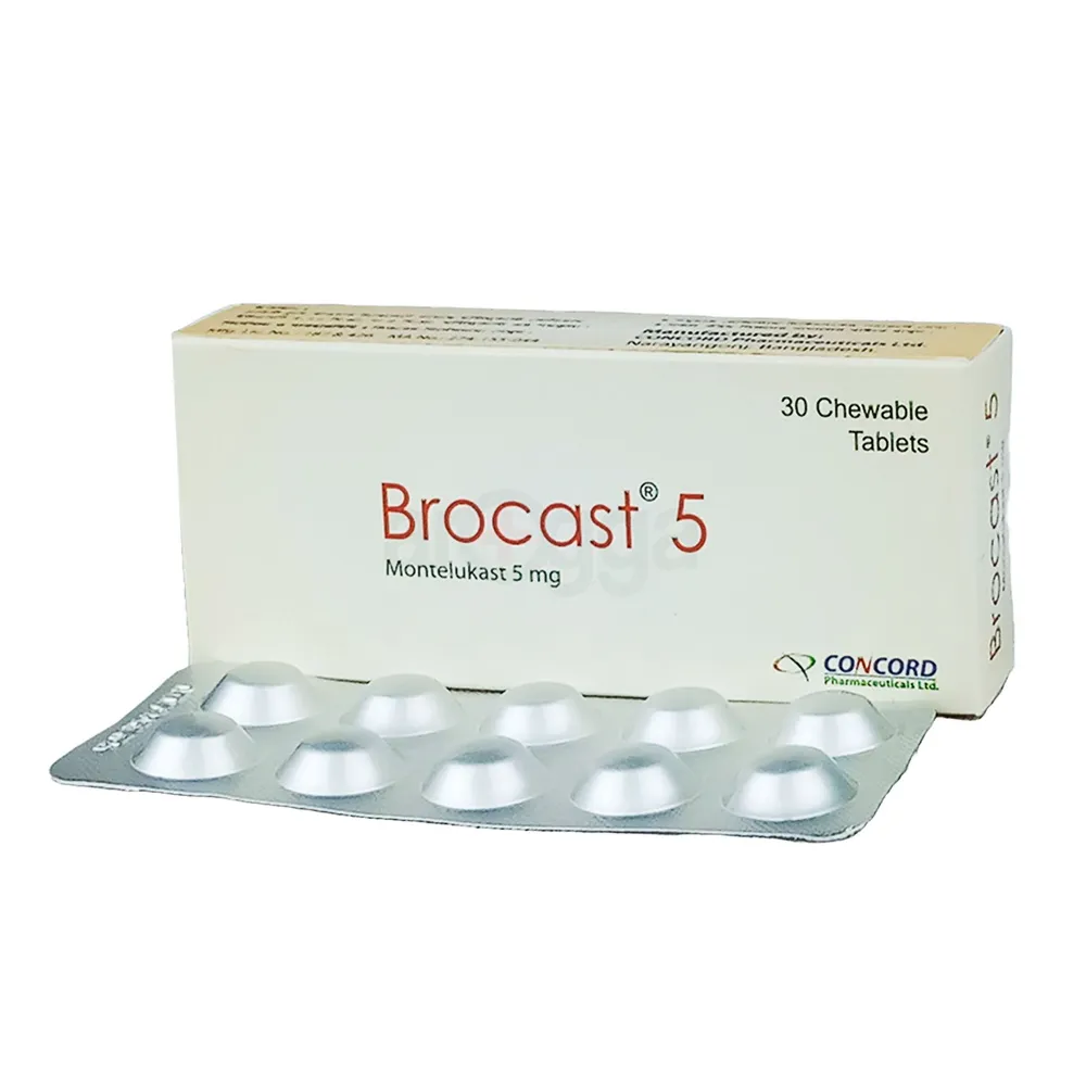 Brocast 5mg tablet