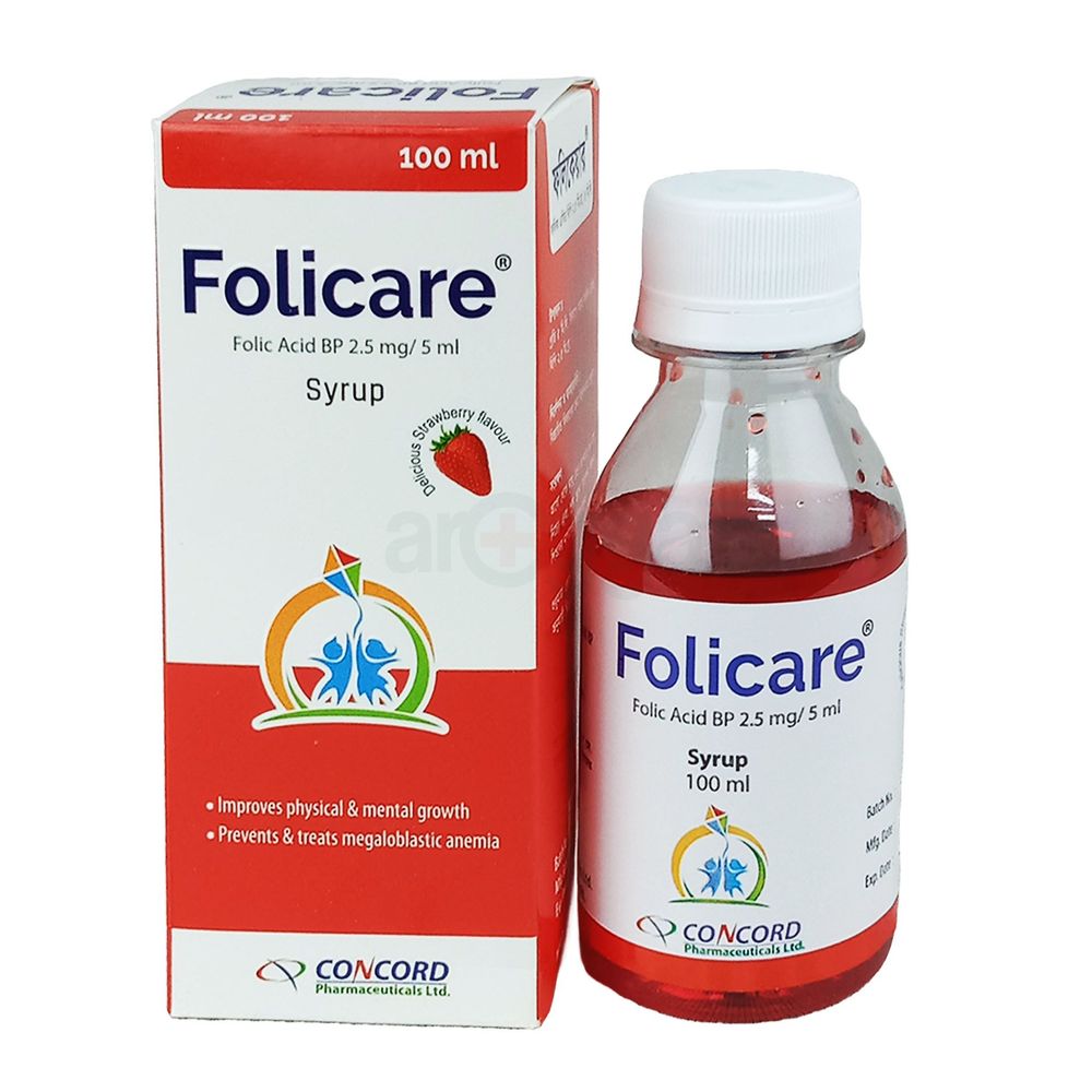 Folicare 2.5mg/5ml syrup