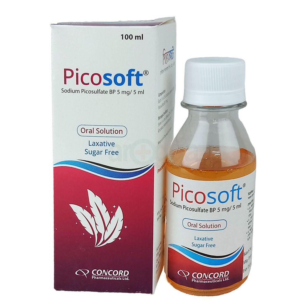 Picosoft 5mg/5ml syrup