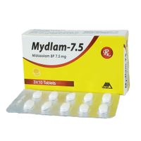 Mydlam 7.5 7.5mg tablet