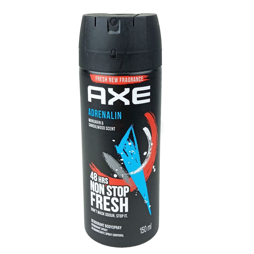 AXE Deodorant Body Spray 48 Hours Non Stop Fresh Adrenalin 150ml  