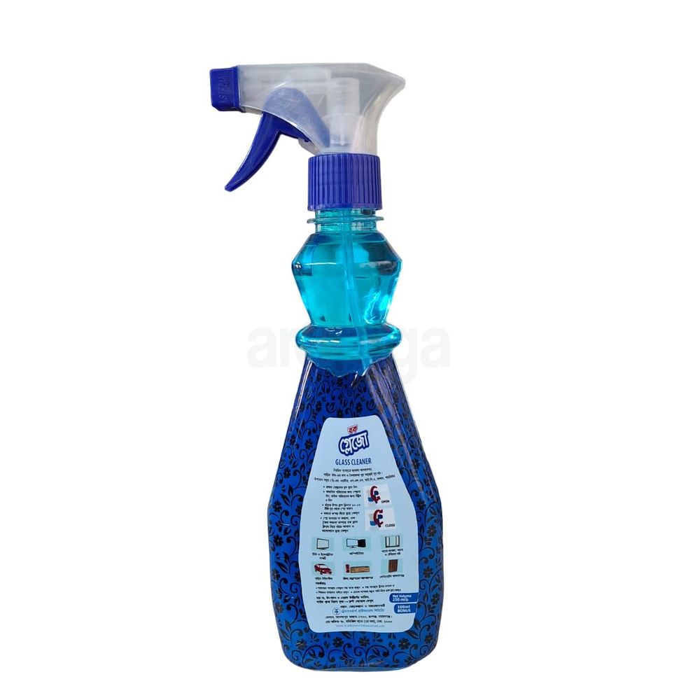 Rok Glazeo Glass Cleaner  Spray 250ml (Free 100ml)  