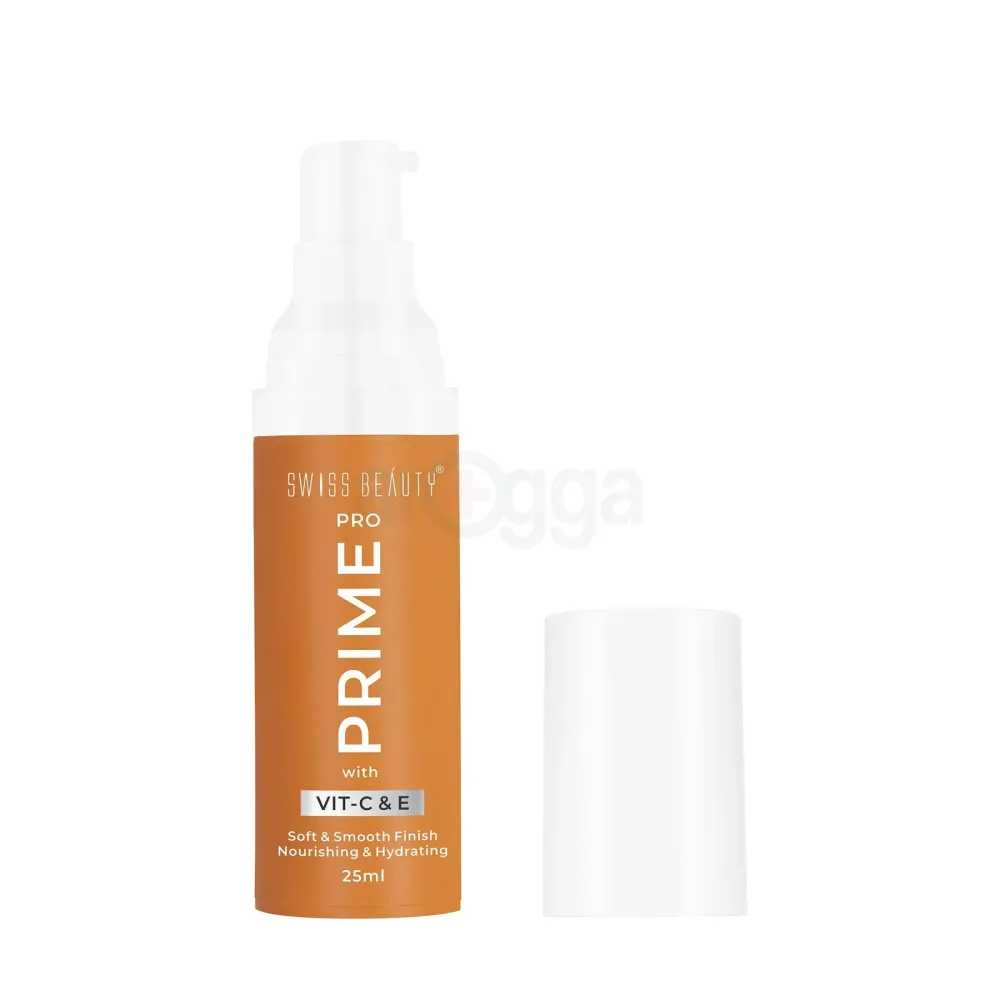 Swiss Beauty PRO Prime Hydrating Primer with Vitamin C & E  