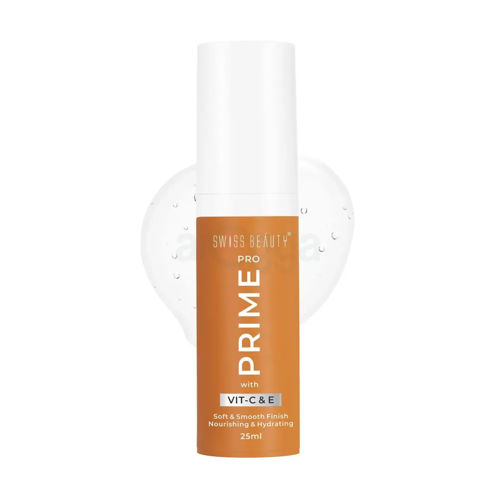 Swiss Beauty PRO Prime Hydrating Primer with Vitamin C & E  