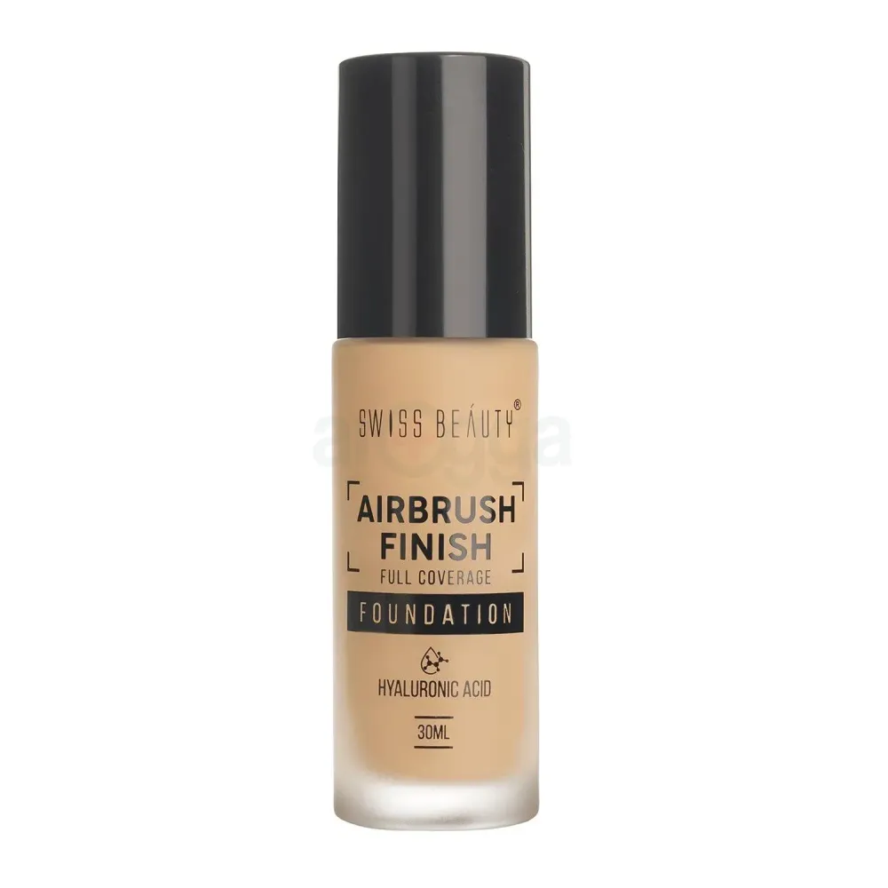 Swiss Beauty Airbrush Finish Full Coverage Waterproof Foundation - Fair Ivory SB-512  