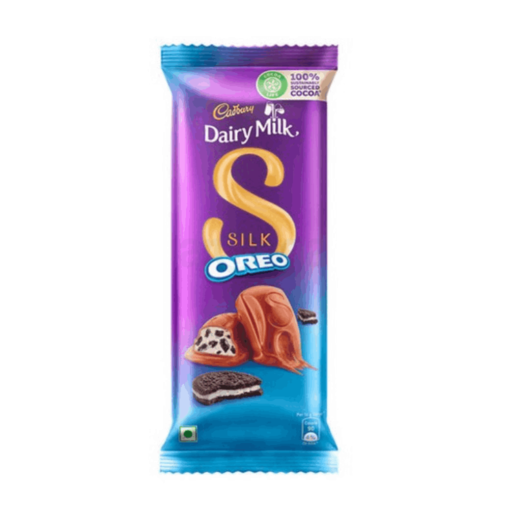 Cadbury Dairy Milk Silk Oreo Chocolate Bar 130gm  