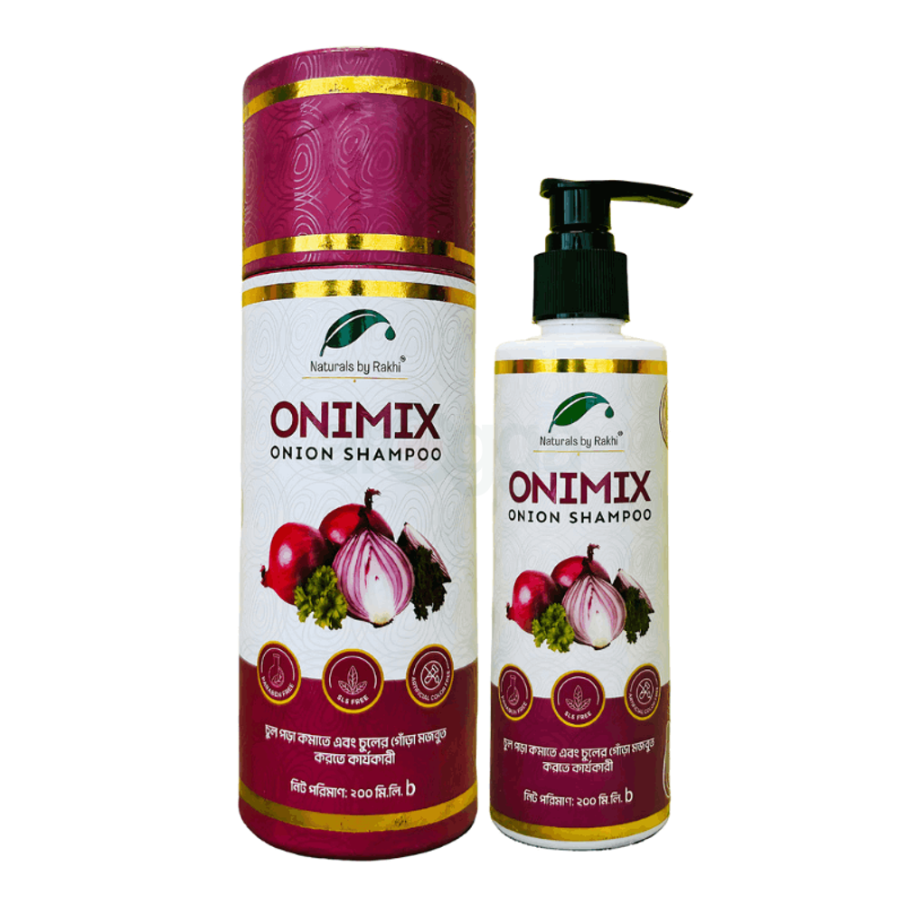 Naturals By Rakhi Onimix Onion Shampoo 200ml  