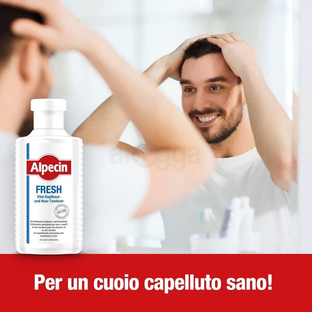 Alpecin Medicinal Fresh Vitalising Scalp and Hair Tonic for Refreshing Scalp  