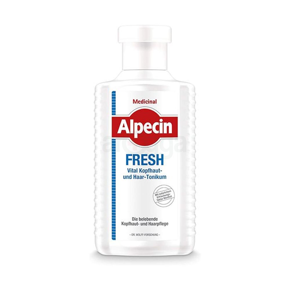 Alpecin Medicinal Fresh Vitalising Scalp and Hair Tonic for Refreshing Scalp  