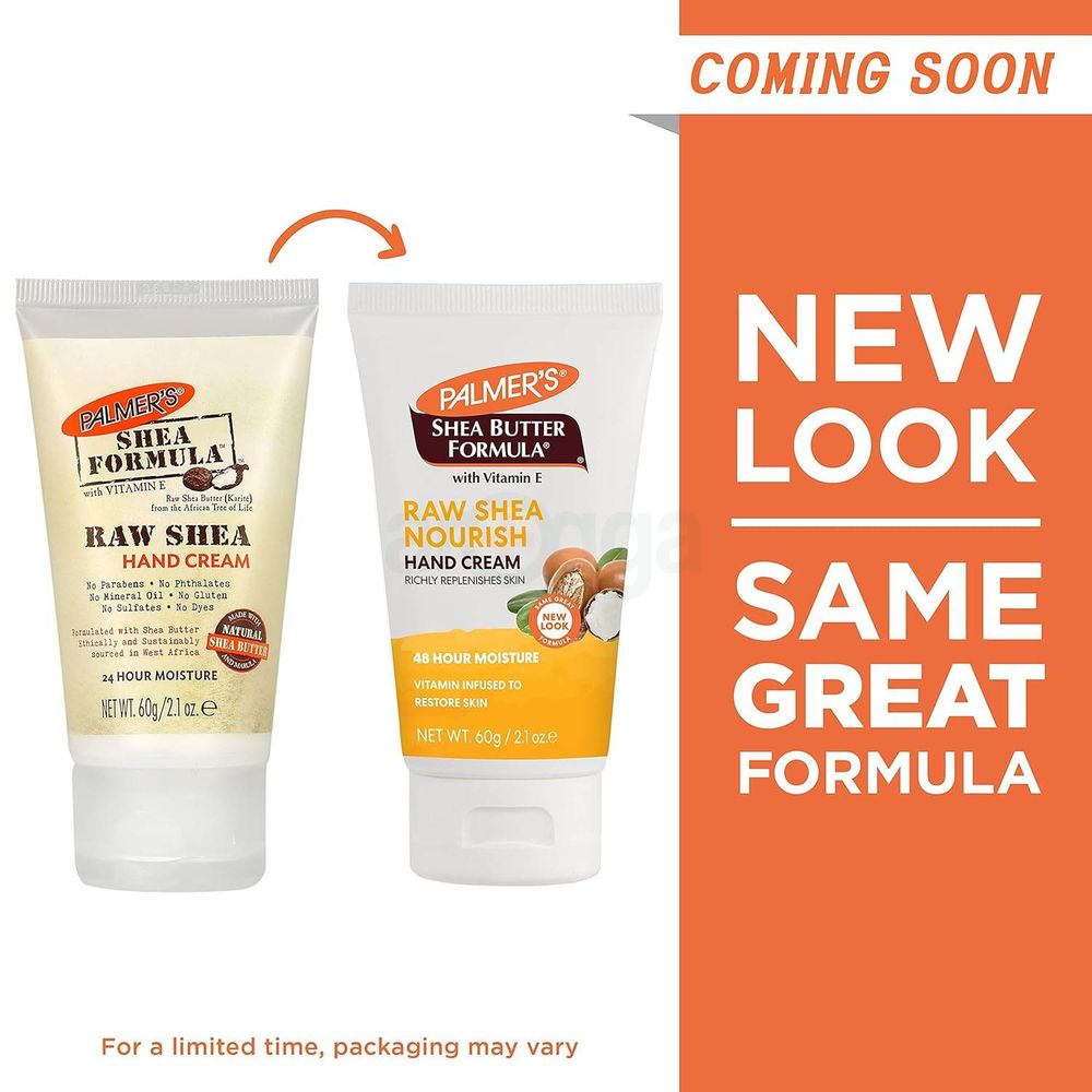 Palmer's Shea Butter Formula Raw Shea Nourish Hand Cream with Vitamin E 60g  