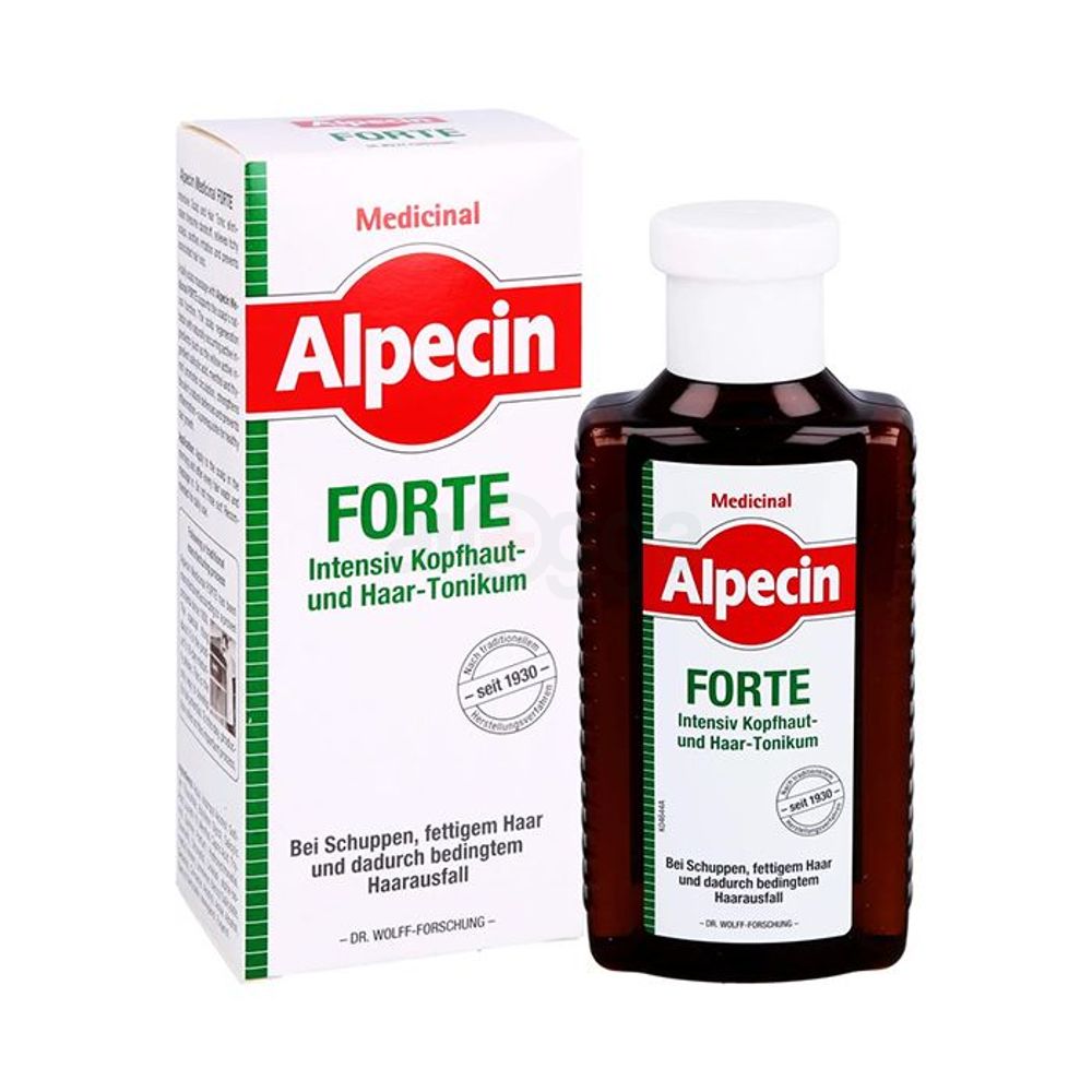 Alpecin Medicinal Forte Intensive Scalp and Hair Tonic for Dandruff & Oily Hair  
