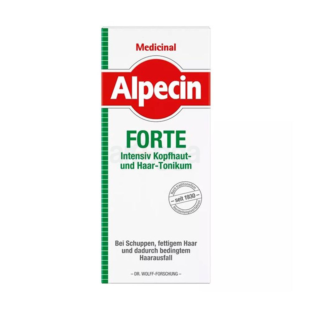 Alpecin Medicinal Forte Intensive Scalp and Hair Tonic for Dandruff & Oily Hair  