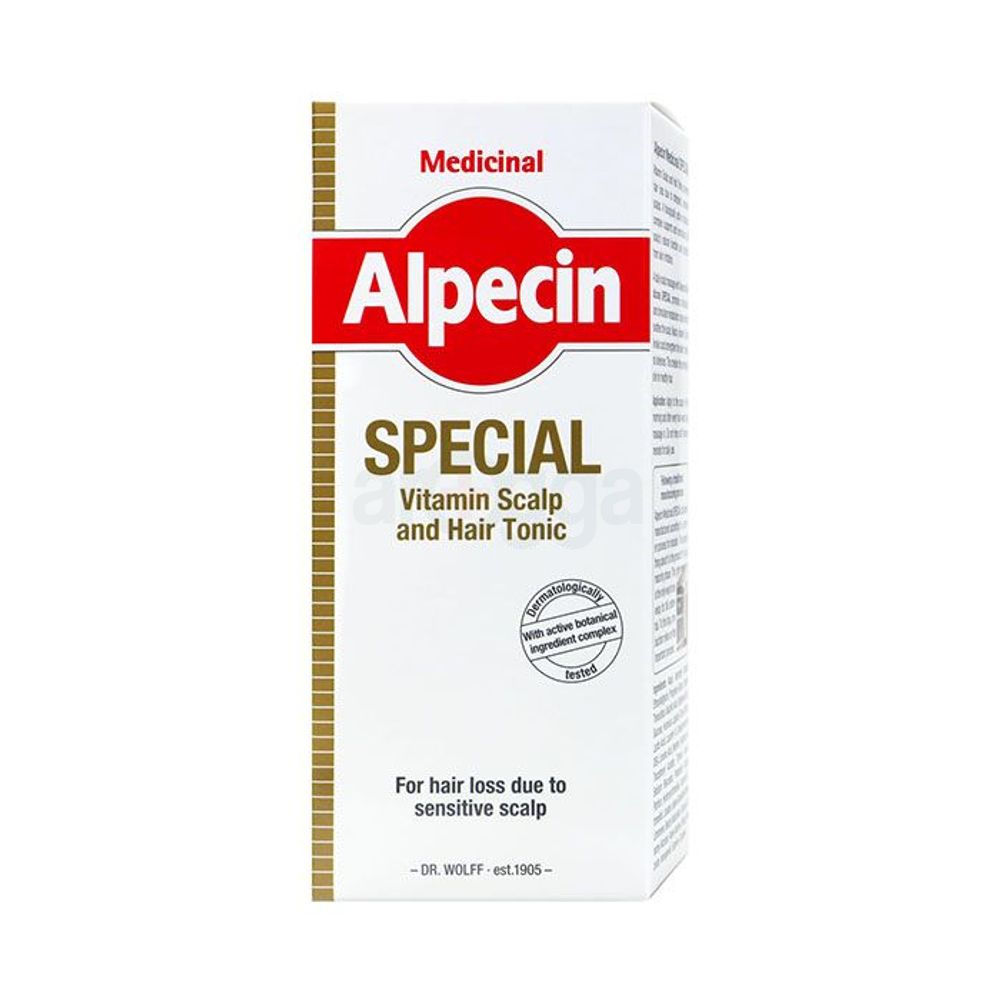 Alpecin Medicinal Special Vitamin Scalp and Hair Tonic for Hair Loss  