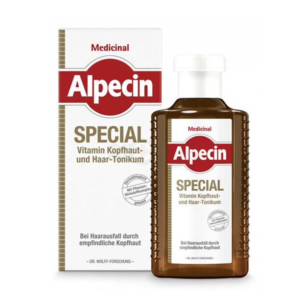 Alpecin Medicinal Special Vitamin Scalp and Hair Tonic for Hair Loss  