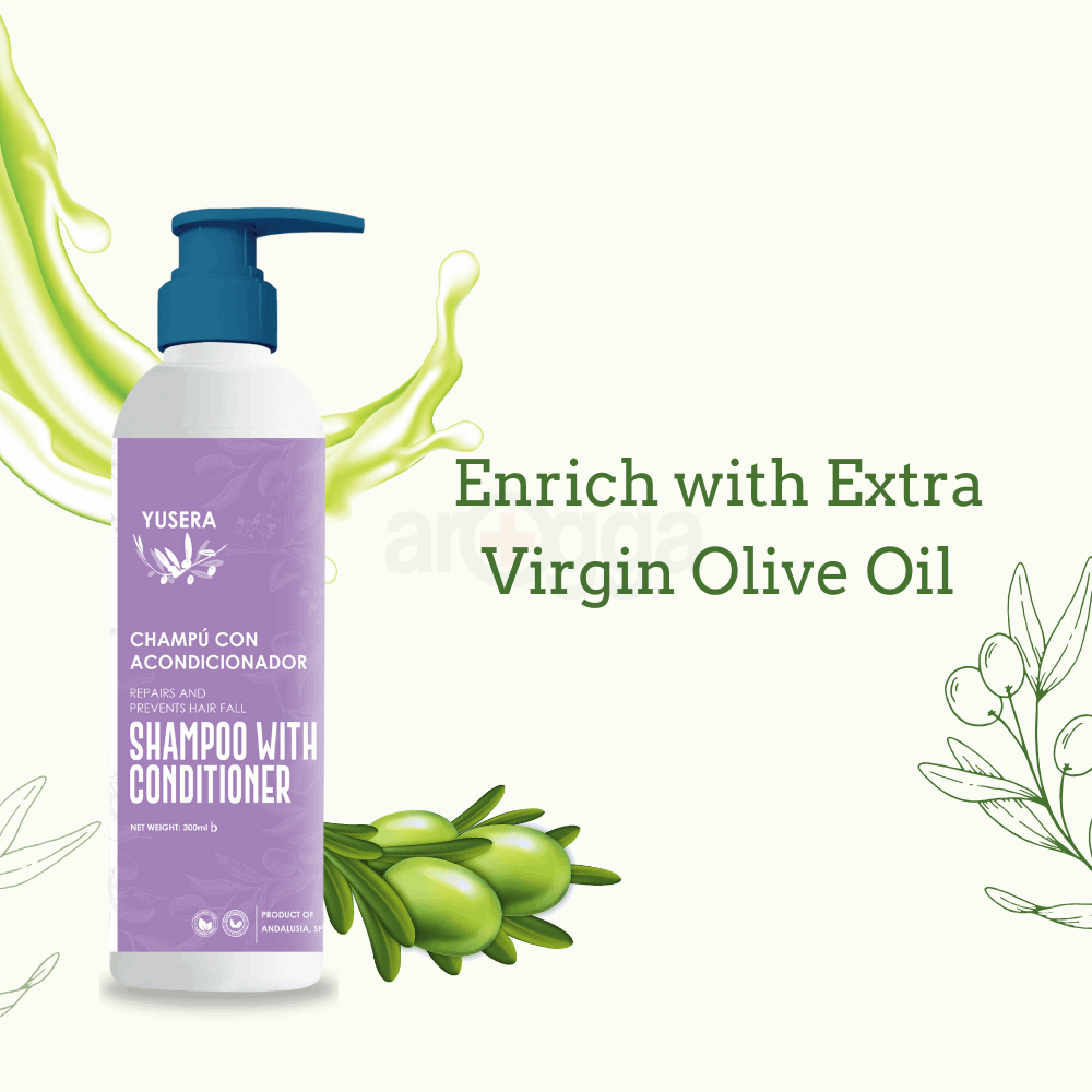 YUSERA Shampoo With Conditioner 300ml  