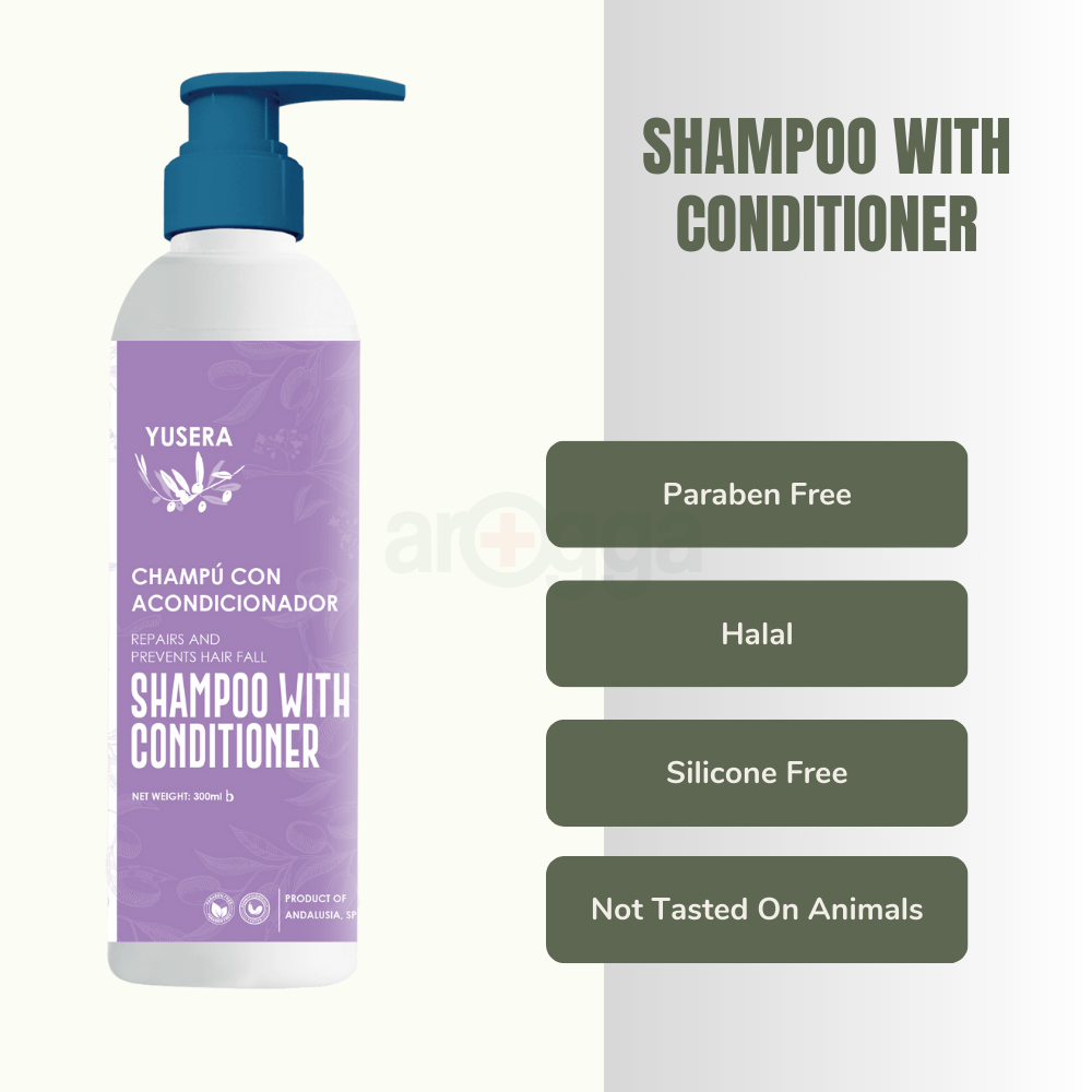 YUSERA Shampoo With Conditioner 300ml  