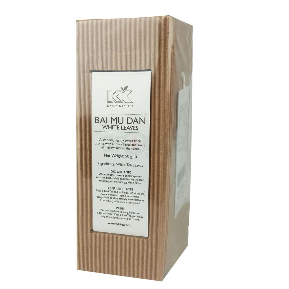 Kazi & Kazi Bai Mu Dan White Leaves Tea 50g  
