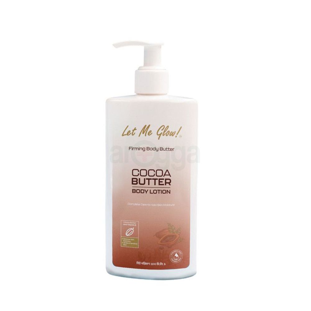Let Me Glow! Cocoa Butter Body Lotion 500ml  