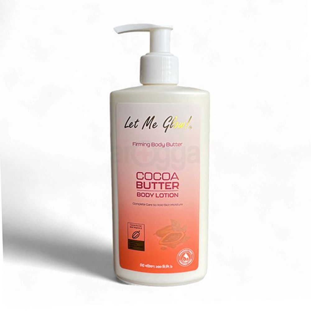 Buy 1 Let Me Glow Cocoa Butter Body Lotion 250ml Get 1 Skin Whitening Facewash Milk Extract 100ml Free  