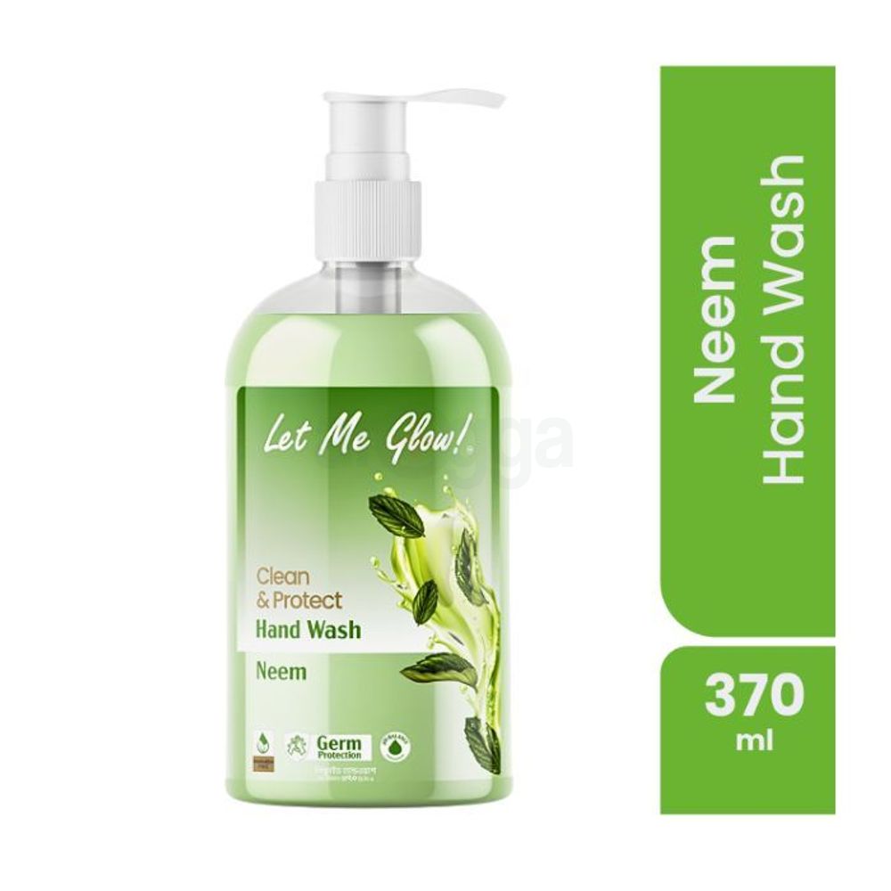 Let Me Glow Neem Clean & Protect Handwash 370ml  