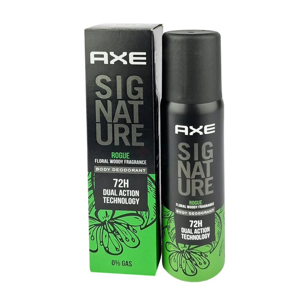 Axe Signature Rogue No Gas Body Deodorant Body Spray For Men 122ml  