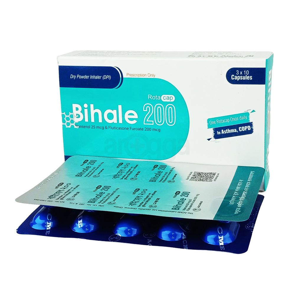 Bihale 200 25mcg+200mcg capsule