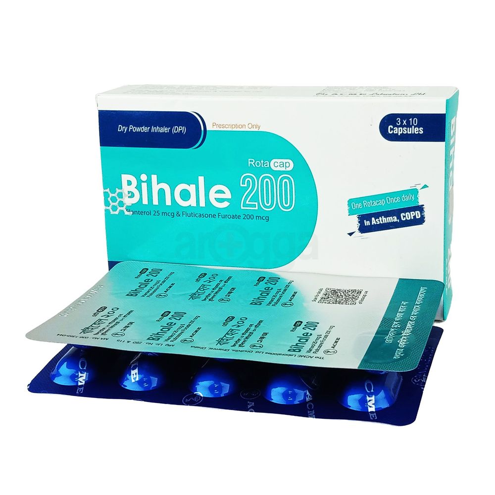 Bihale 200 25mcg+200mcg capsule