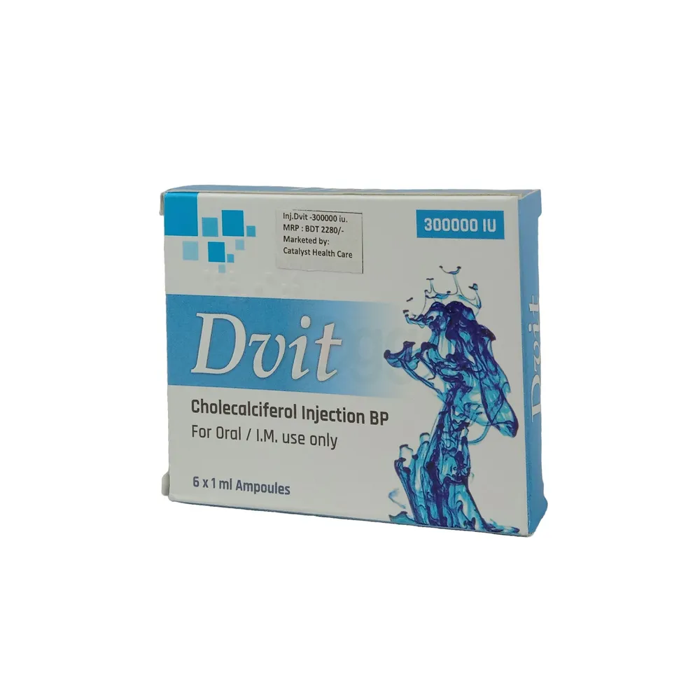 Dvit 300000IU For Oral / IM 300000IU/ml injection