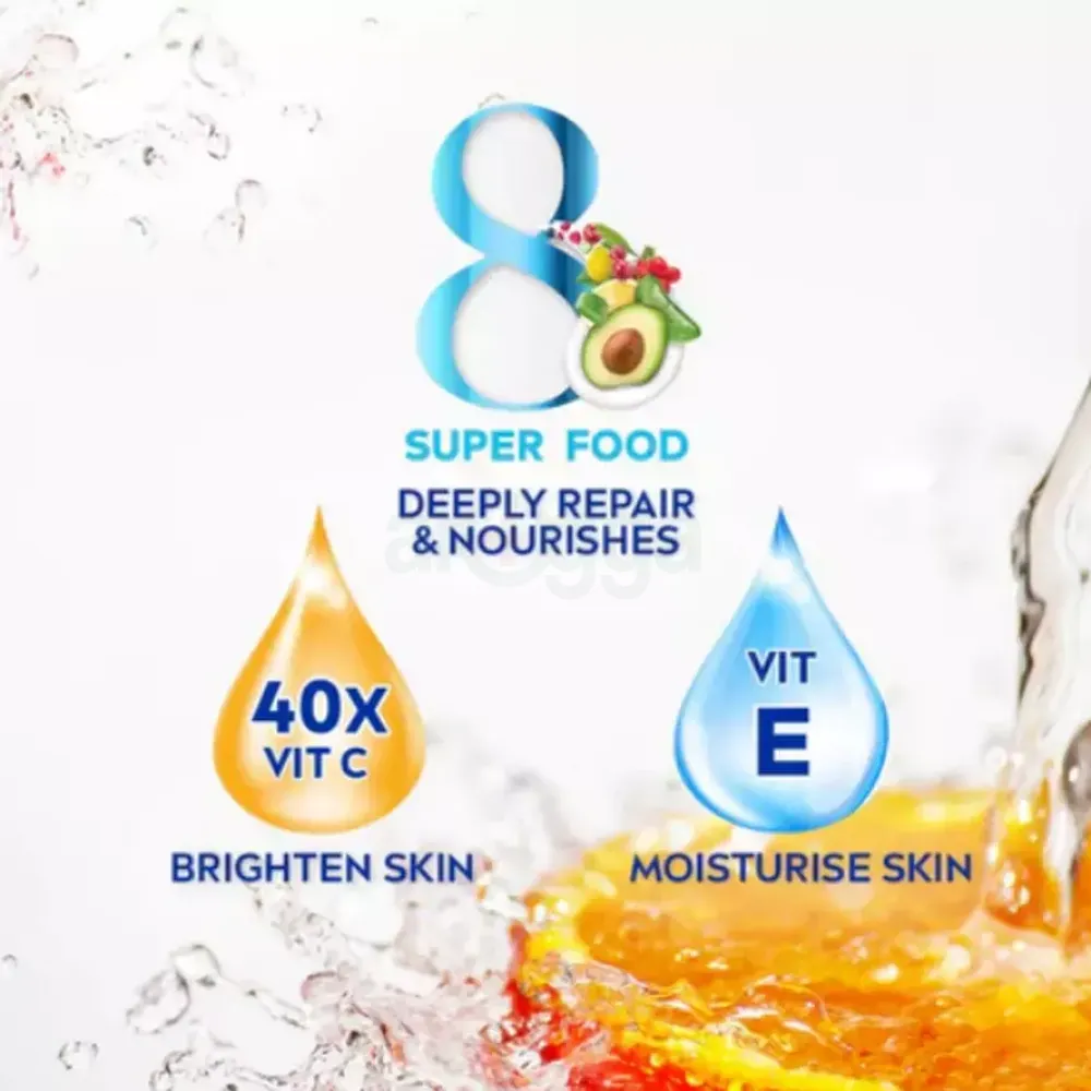 Nivea Extra Bright Double Moisture Super Food Body Lotion  