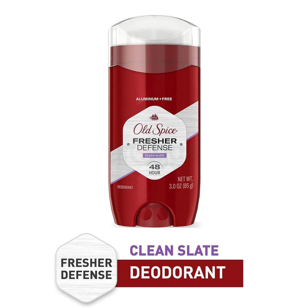 Old Spice 48hr Fresher Defense Clean Slate Deodorant Stick  