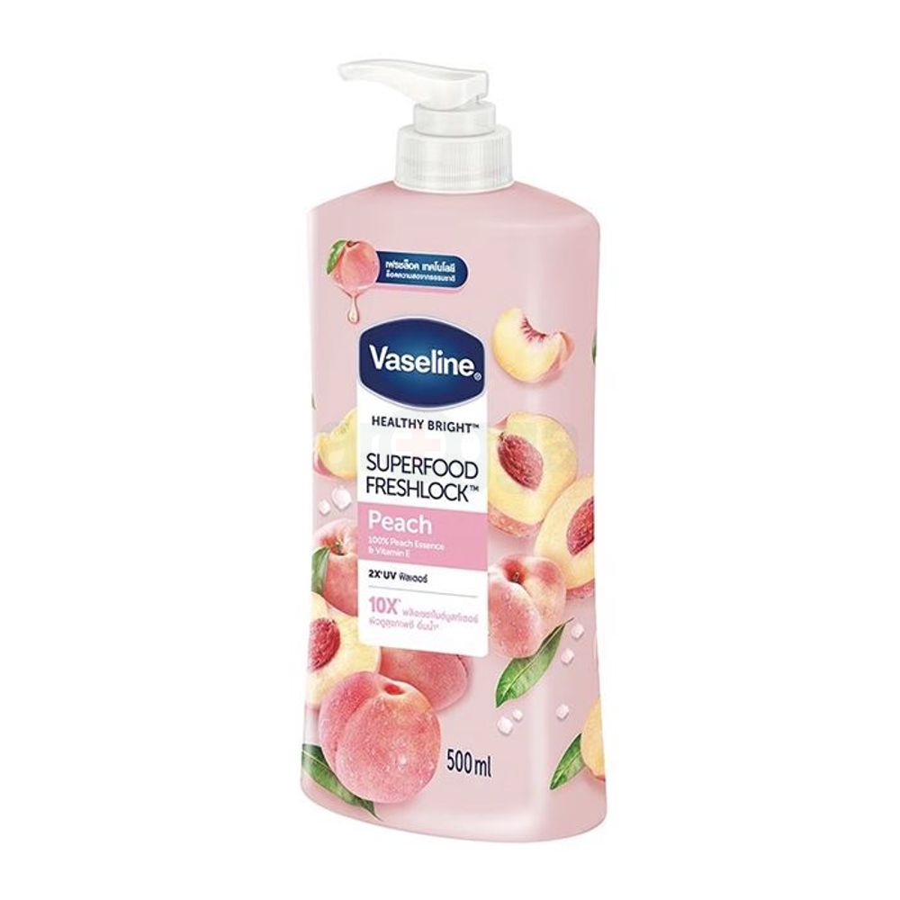 Vaseline Healthy Bright Superfood Freshlock Peach Body Lotion  