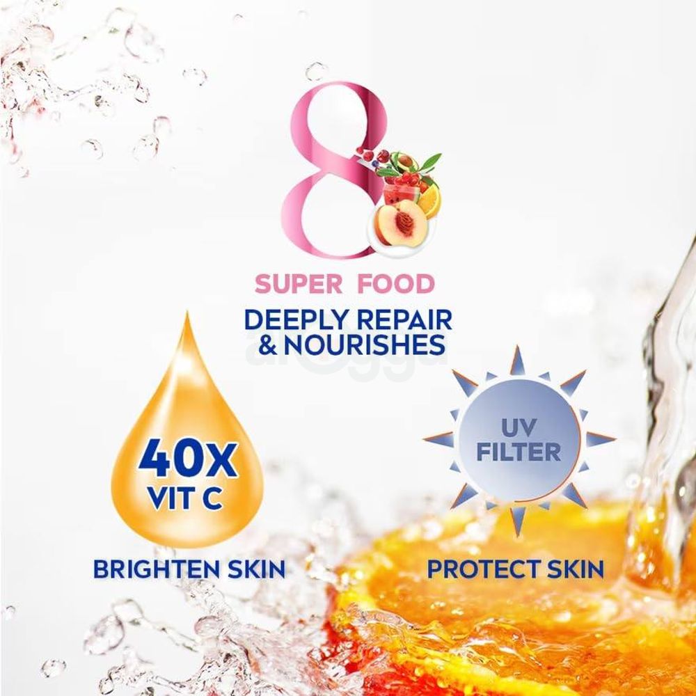 Nivea Extra Bright Radiant & Smooth Super Food Body Lotion 550ml  