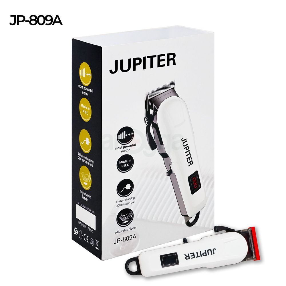 JUPITER JP -809A Rechargeable Digital Display Hair Clipper & Beard Trimmer  