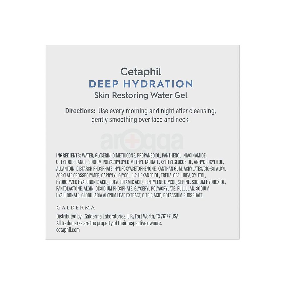 Cetaphil Deep Hydration Skin Restoring Water Gel  