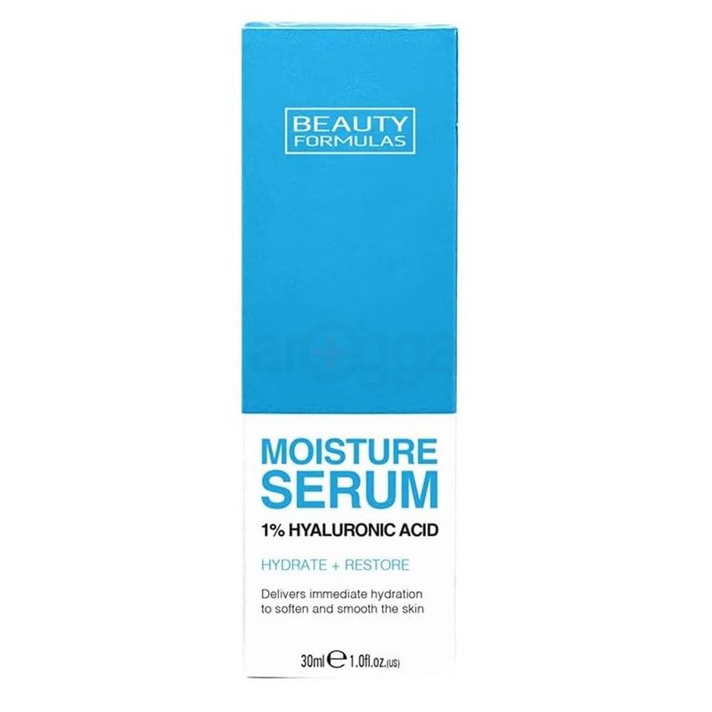 Beauty Formulas Moisture Serum with 1% Hyaluronic Acid  
