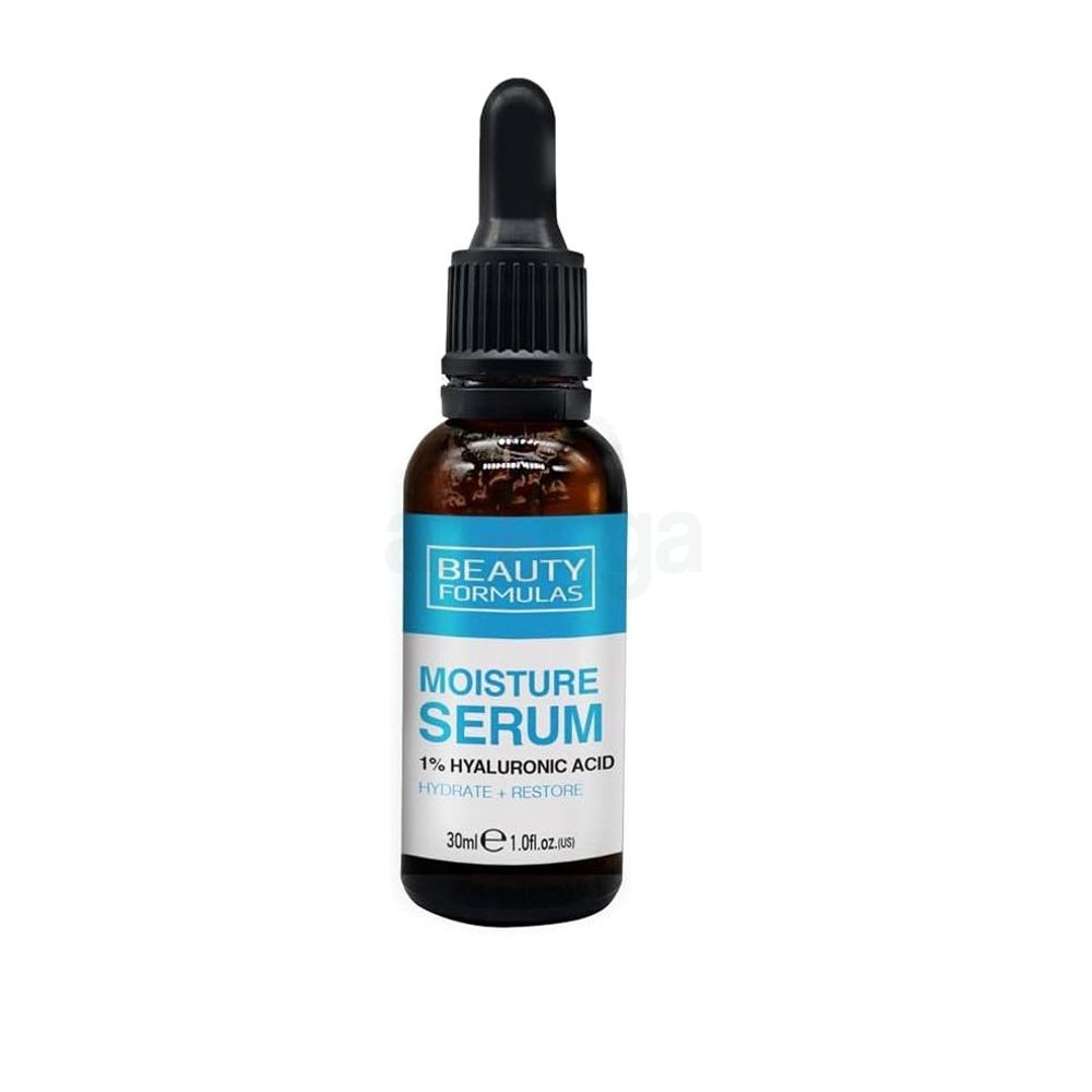 Beauty Formulas Moisture Serum with 1% Hyaluronic Acid  