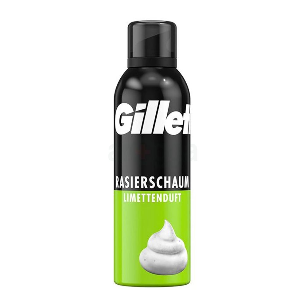 Gillette Lime Scent Shaving Foam  