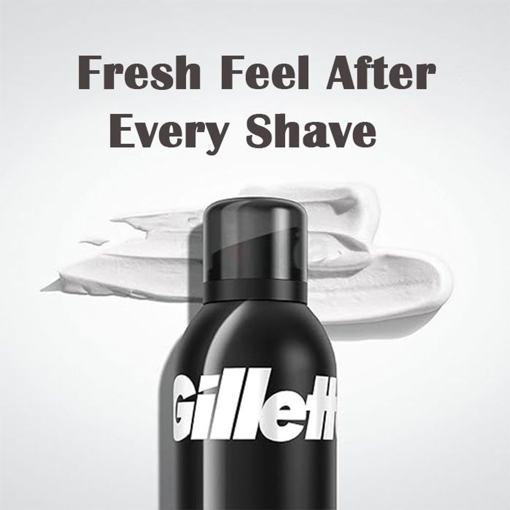Gillette Lime Scent Shaving Foam  