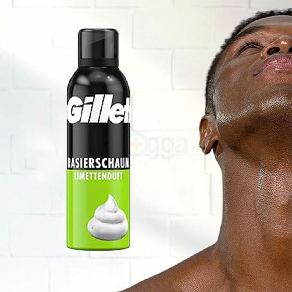 Gillette Lime Scent Shaving Foam  