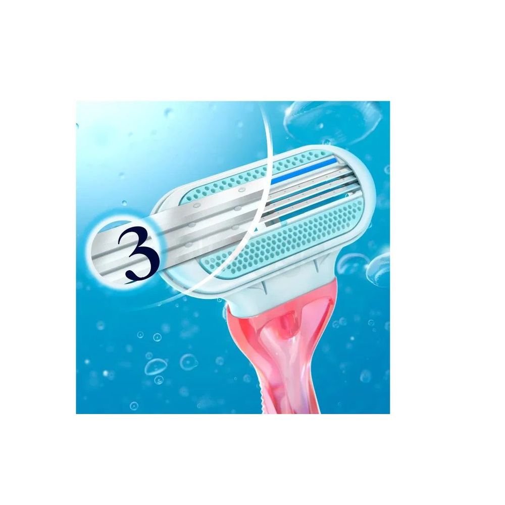 Gillete venus Aloe Treasures 3Pcs Razor for Women  