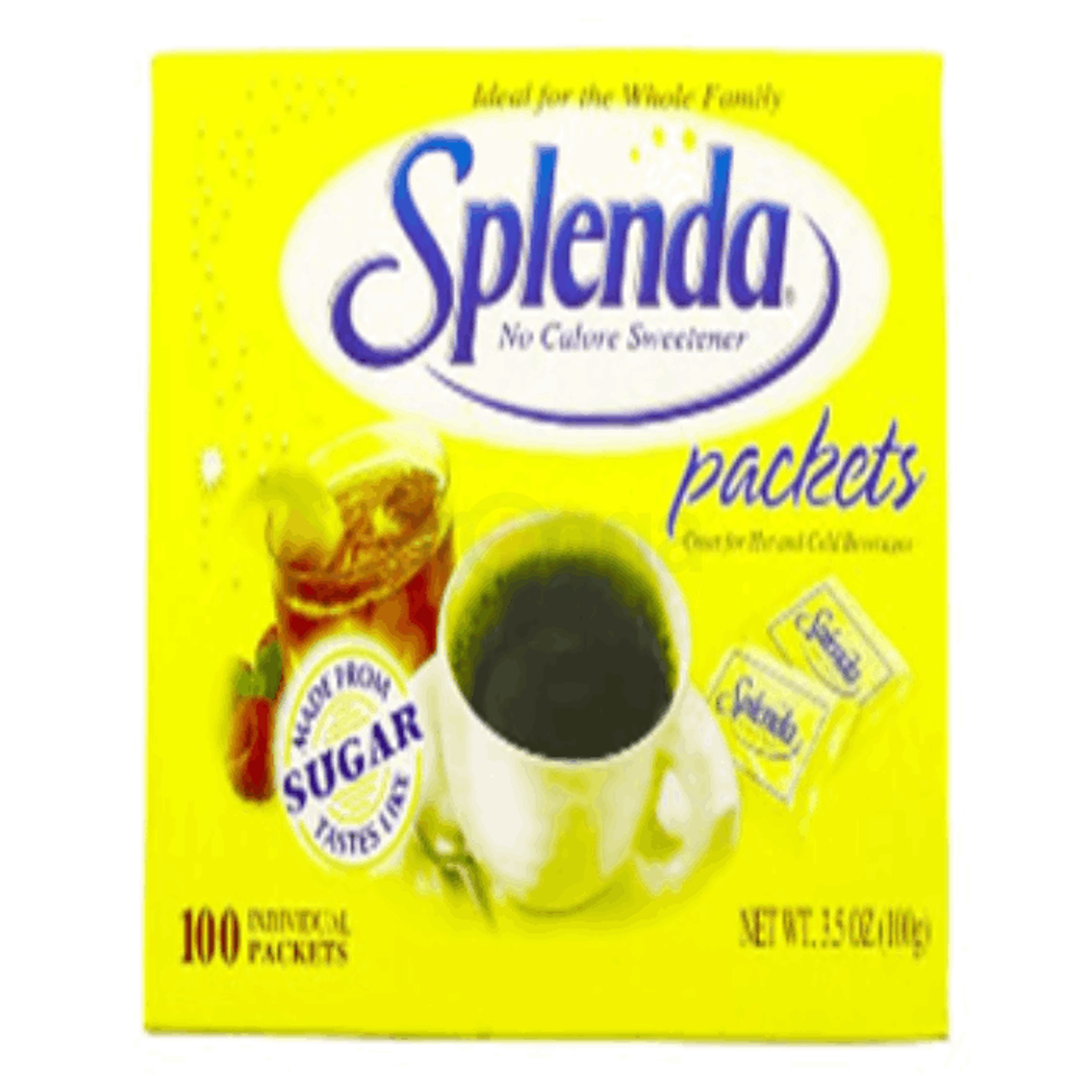 Splenda Zero Calorie Sweetener Packets 100 Count  