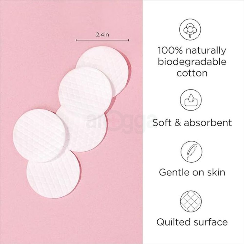 LMLTOP Cosmetic Circular Makeup Cotton Pads 80Pcs  