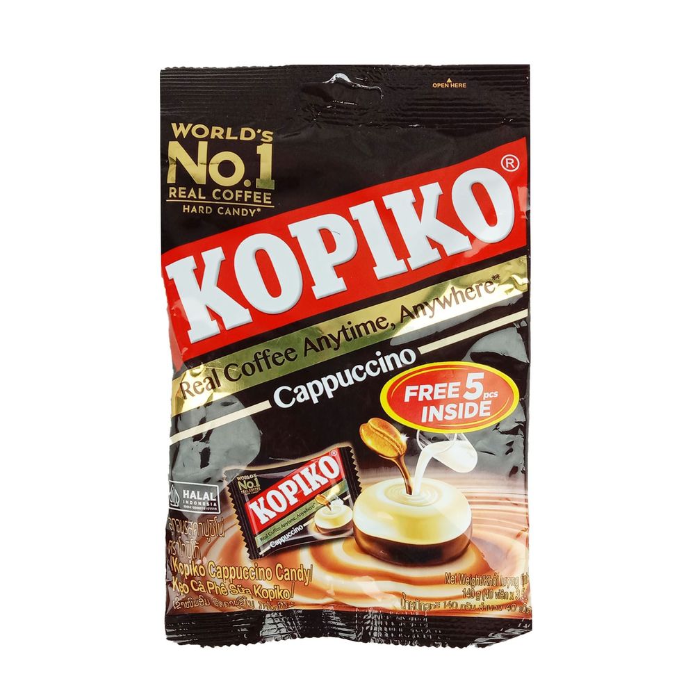 Kopiko Cappuccino Candy 40Pices (Free 5 Pices)  